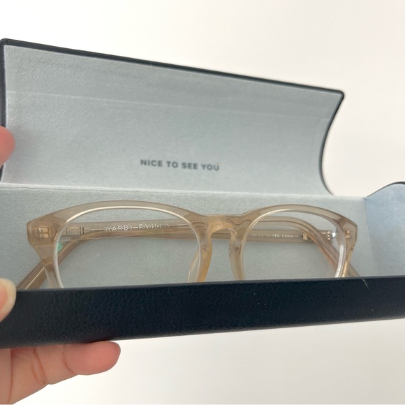 Warby Parker Jane Glasses Frames with Hardcover Case - Picture 2 of 11